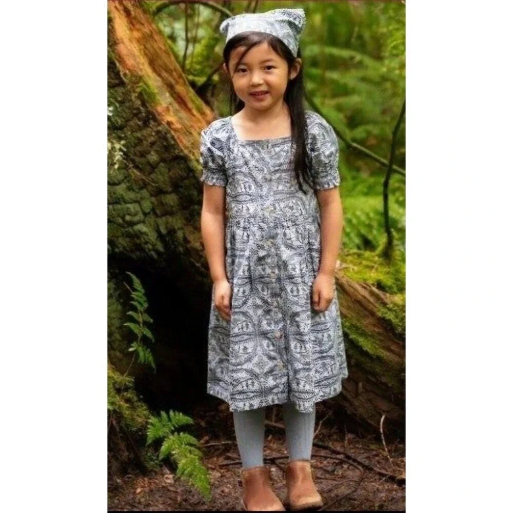 Kate Quinn Poplin Dress Hansel & Gretel Collection Kids 7Y‎ NWT